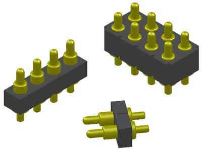 勤誠(chéng)科技Pogo pin 連接器[直立型]1