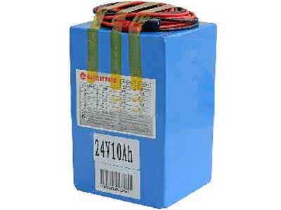 池能電子24V10AH 30W鐵鋰電池組