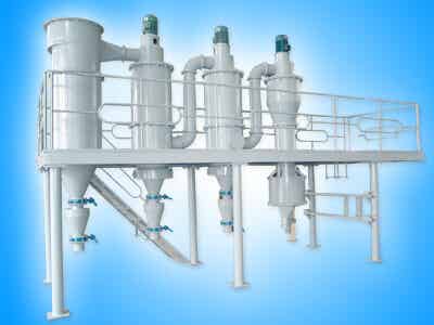 正遠(yuǎn)粉體工程-LHA氣旋式氣流粉碎分級機