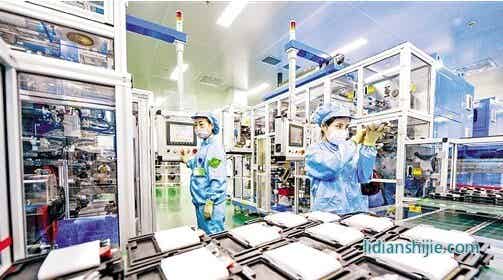 浙江超威創(chuàng)元實業(yè)有限公司自動化生產(chǎn)車間