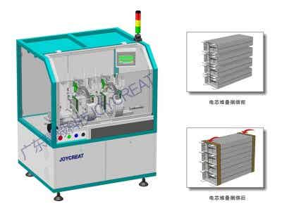 精毅科技 電池PACK工藝設(shè)備 JCSB-01 電芯堆疊捆綁機(jī)