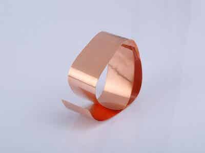 保誠電子 電池配件 導圓角銅帶處理