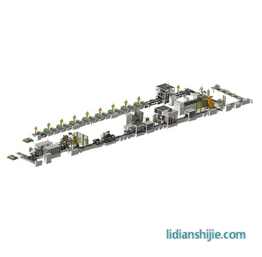 方形鋁殼電芯模組pack自動化組裝系統