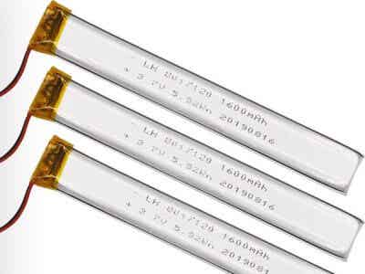 樂浩電池 聚合物鋰電池8017120-1600mah3.7v鋰電池