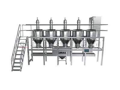 長峰金鼎 鋰電材料處理設備 全自動無塵配料系統