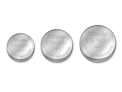 銀戰士Vinnic 鋰離子扣式充電電池
