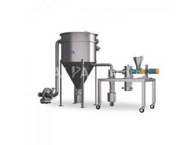 實驗室超微粉碎機 三合一組合結(jié)構(gòu) 氣流粉碎分級 機械粉碎于一體