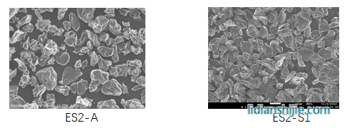 中科星城儲能類石墨負(fù)極材料ES系列SEM