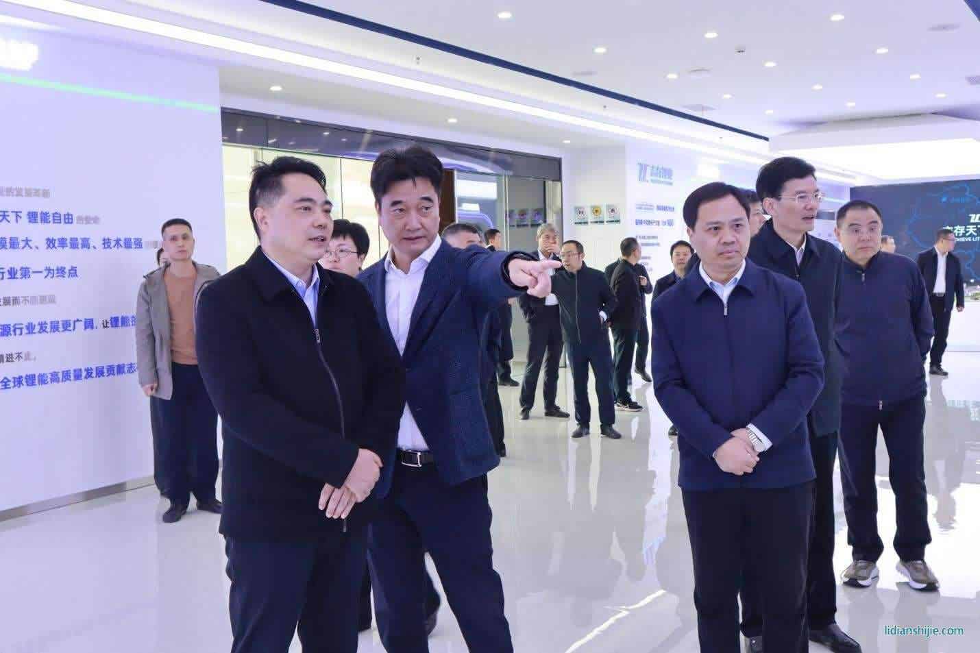 撫州市委書記魏曉奎率黨政代表團赴志存鋰業(yè)集團考察調(diào)研