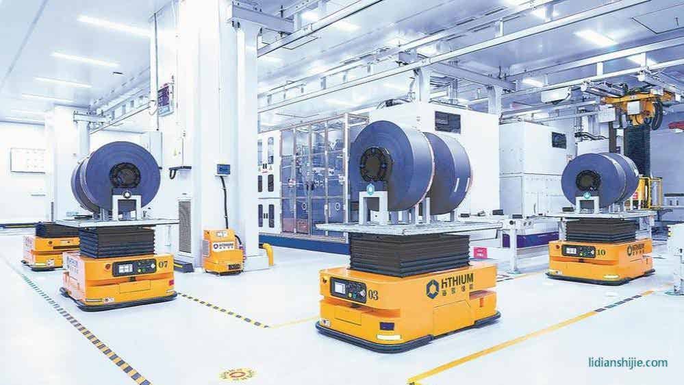 廈門海辰儲(chǔ)能智能制造產(chǎn)線