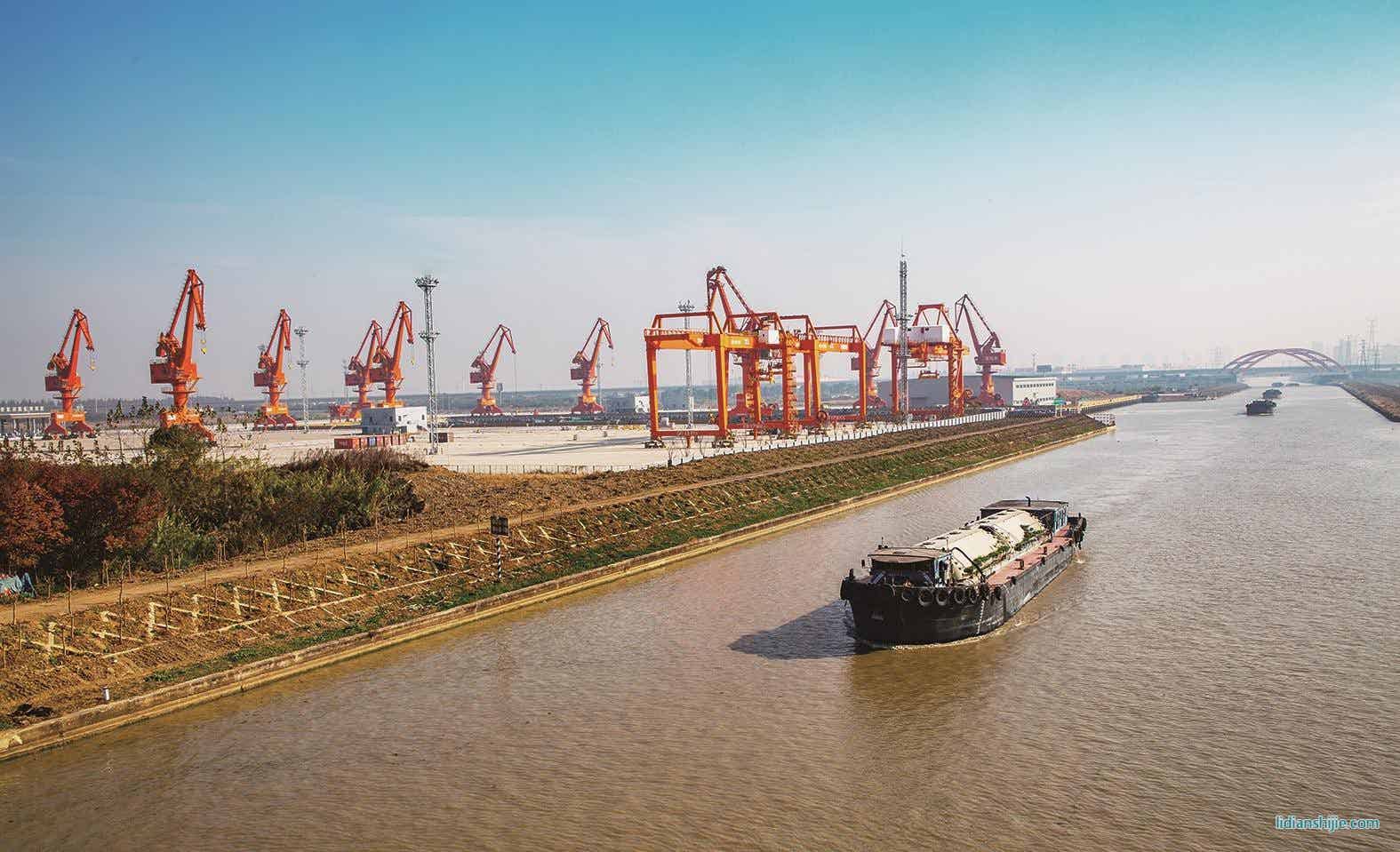 溧陽港可裝卸鋰電池