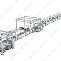 逸飛激光 電池PACK量產裝備-連續式